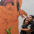 La CNDH pide la cantidad de 700 mil pesos como reparación del daño a las activistas Karla Tello y Magda Soberanes. Foto: Isabel Briseño