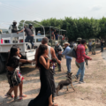 Retorno parcial de desplazados por los cárteles de la droga. Foto: Ángeles Mariscal