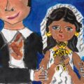 “Las niñas no se casan, las niñas se respetan” de Ián Alexander Torres Zamudio, 9 años, Guerrero 2022.