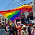 Marcha LGBTTTIQA+ en San Cristóbal de Las Casas. Foto Enrique Paniagua Molina