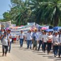 Peregrinan por la Paz en Palenque