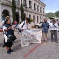 Denuncia pública de familiares de los presos de San Juan Cancuc. Cortesía: Frayba