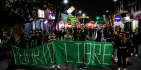 Marea verde presiona al Congreso del Estado para modificar ley estatal
Foto: Isela López