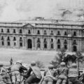 El 11 de septiembre de 1973 se consumó el golpe de Estado en contra de Salvador Allende que estaba dentro del palacio de La Moneda. Foto Archivo público