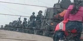 Militares de Guatemala blindan su frontera con México. 