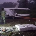 Aeronave asegurada con droga en la Selva..