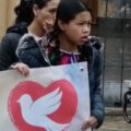 Marcha por La Paz en San Cristóbal de Las Casas. Foto: Jesús Carmon