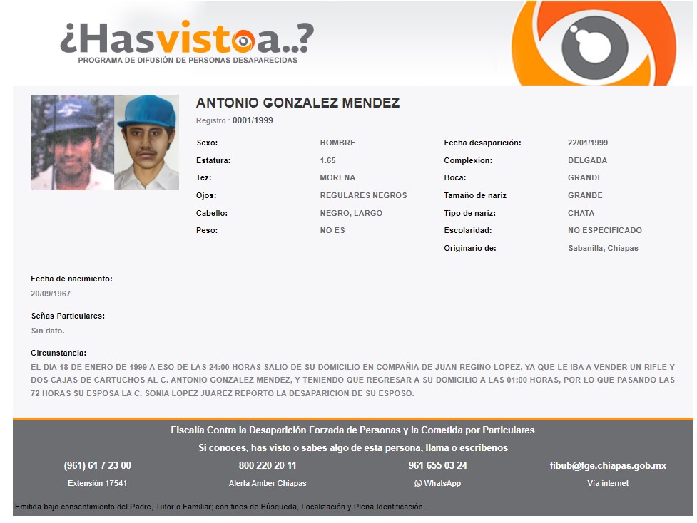 Caso Antonio González; 25 años de la estrategia paramilitar contra el