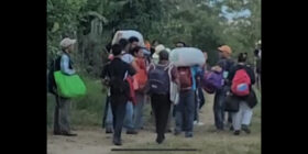 Desplazados en la sierra de Chiapas