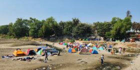 Ineficacia del INM genera campamento de 800 personas en Suchiate
Foto: Colectivo de Monitoreo