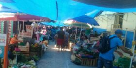 Comerciantes del mercado de Yajalón