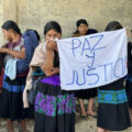 Mujeres desplazadas de Santa Martha, Chenalhó. Foto: Ángeles Mariscal