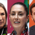 Candidatas y candidato a la presidencia de México.