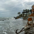 Las Barrancas, Veracruz, México, donde unas 20 casas han sido destruidas por el mar en los últimos 15 años. Marissa Revilla/Global Press Journal