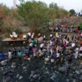 Realizan misa en el Río Pijijiapan para que ya no se seque