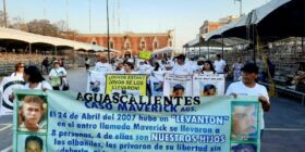 Marchan en Aguascalientes por personas desaparecidas y exigen cambios en la Comisión Local de Búsqueda
