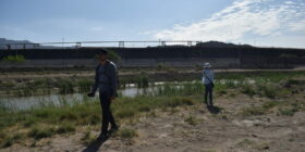 Caminan para defender el río Bravo
Foto: La Verdad