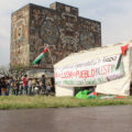 Estudiantes de la UNAM llaman a universidades a solidarizarse con Palestina