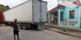 Banco de Alimentos Región Istmo un aliciente para los migrantes que cruzan Oaxaca; al mes entregan 5 toneladas de ayuda humanitaria
Foto: Istmo Press
