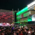 15 de septiembre en la plaza central de Tuxtla Gutiérrez. Foto: Chiapas Paralelo