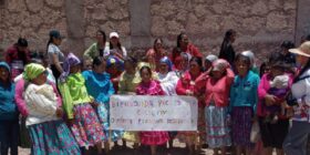 En colectivo “Odhátame”, mujeres indígenas desplazadas exigen a Sheinbaum garantías para volver a casa
Foto: Raíchali