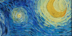 Detalle de noche, Van Gogh
