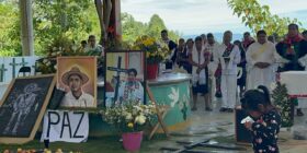 Conmemoración de Simón Pedro, a 4 años de su muerte. Foto: Ángeles Mariscal