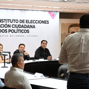 Diálogo interinstitucional fortalece la transparencia electoral en Chiapas